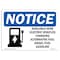Signmission OSHA Notice, 5" Height, Available Here Electric Vehicle Sign With Symbol, 7" X 5", Landscape OS-NS-D-57-L-10274 - alternate 1